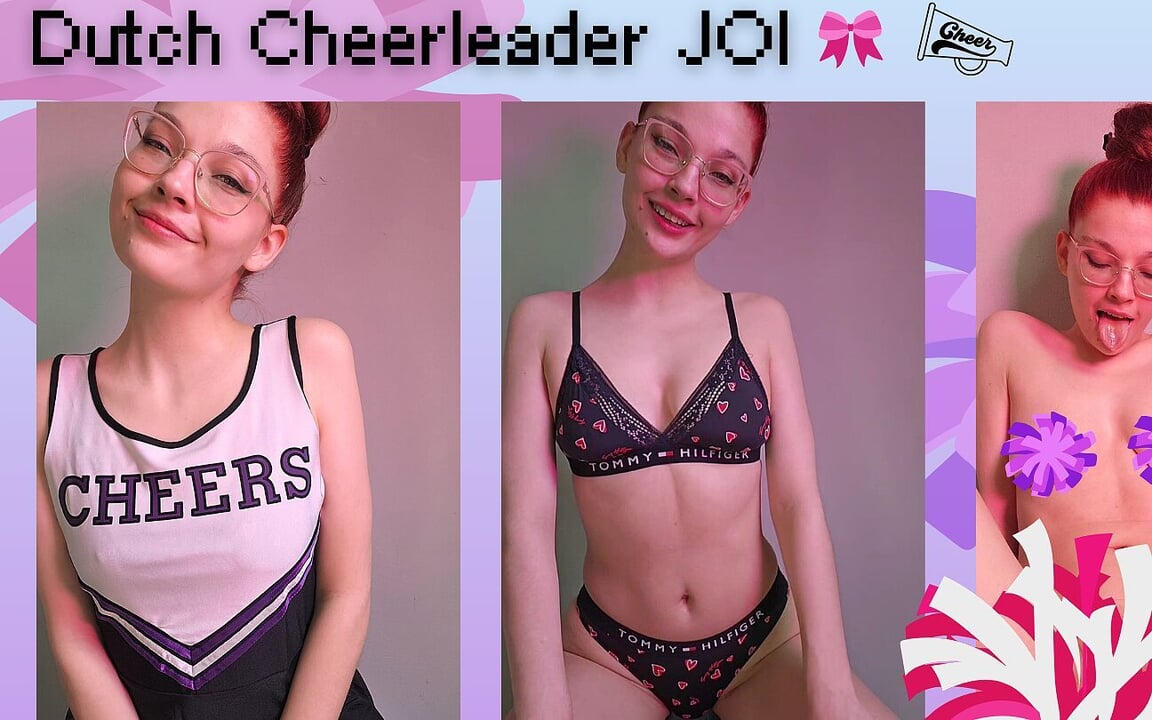 Dutch Cheerleader JOI