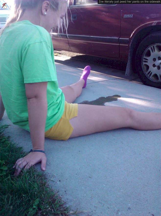 Candid college teens