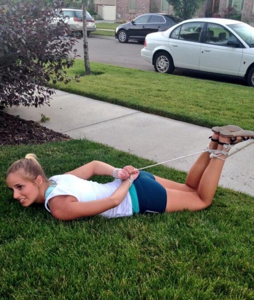 Candid college teens