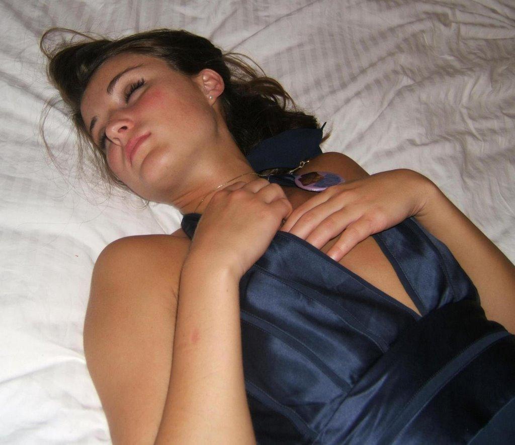 Candid college teens