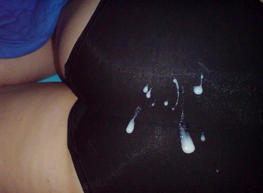 Cum on panties