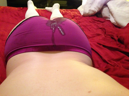Cum on panties