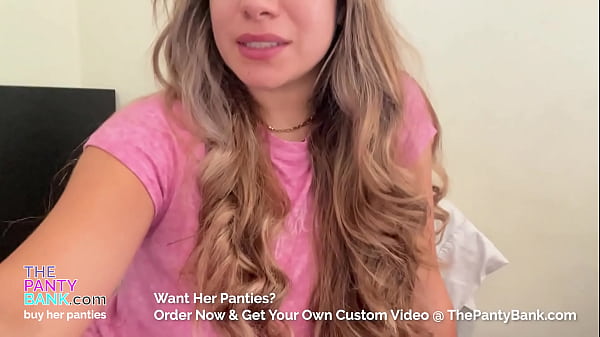 Thick Latina Amateur 19yo Fucks Her Pink Pussy While Dirty Talking | The Panty Bank